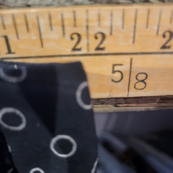 Harvey Benard Elegant Black and Red Patterned Dress - Picture 3 of 3